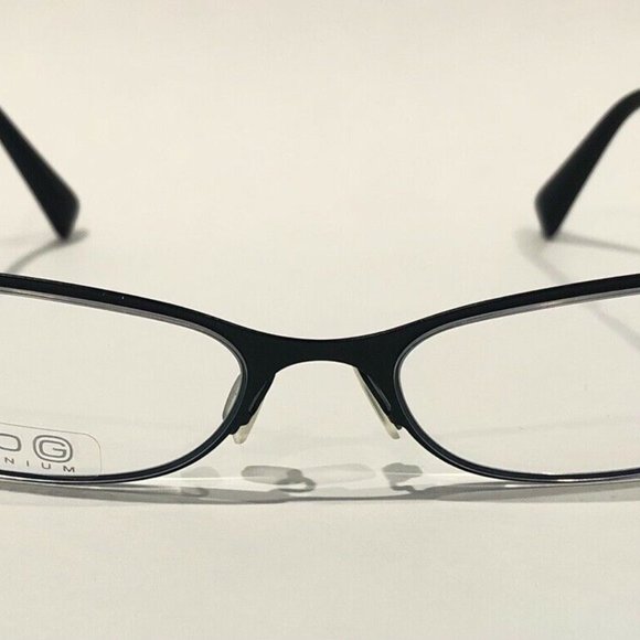 ZERO G GREENWICH VILLAGE Eyeglasses Titanium Eye Glasses Black-Mint - Picture 2 of 8